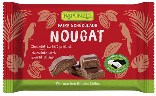 Schokolade Nougat 