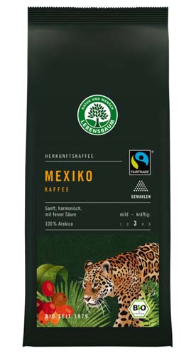 Mexiko Kaffee gemahlen