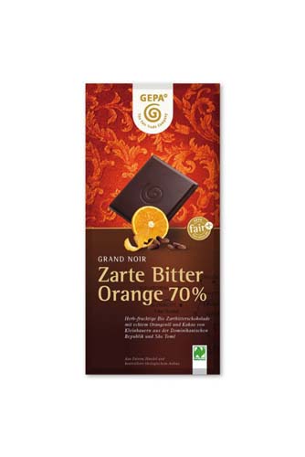 Schokolade Zarte Bitter Orange