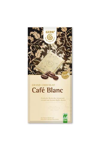 Schokolade Cafe Blanc