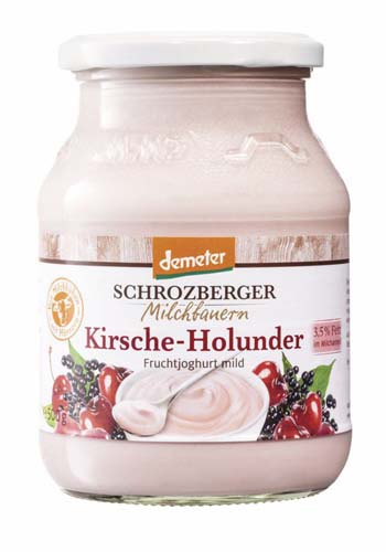 Joghurt Kirsch Holunder
