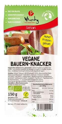 Veganwurst Bauernknacker