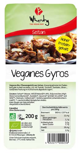 Wheaty Vegan Kebab Gyros