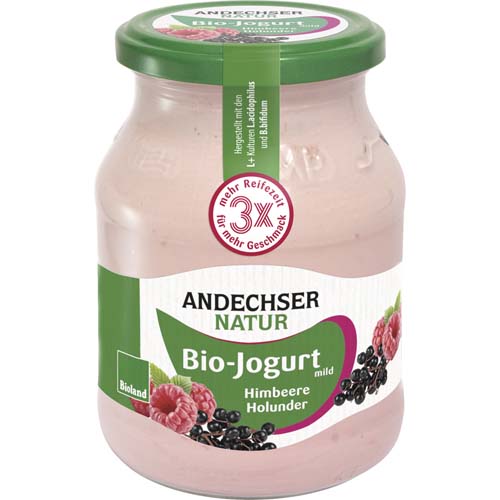 Joghurt Himbeer Holunder