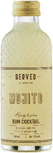 Served Cocktail Mojito